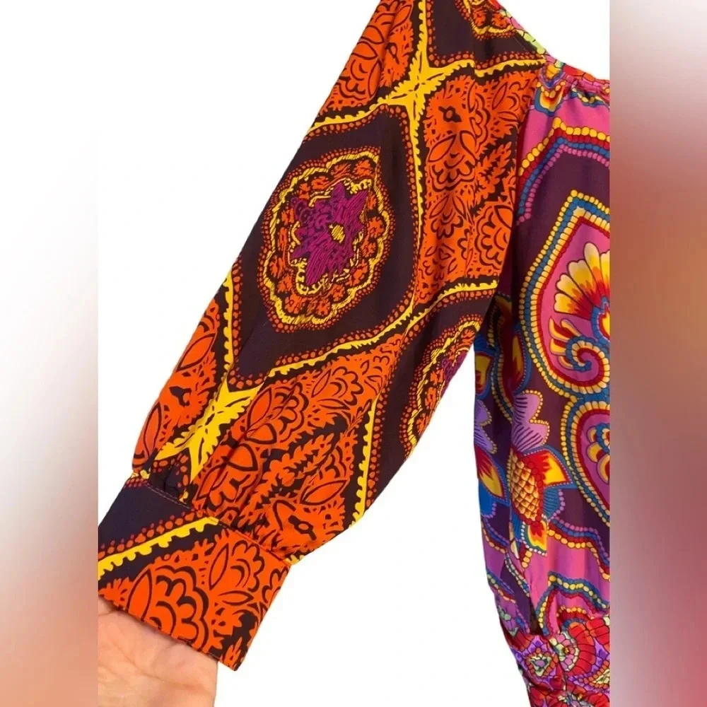 Desigual Long Line Boho Tunic Top